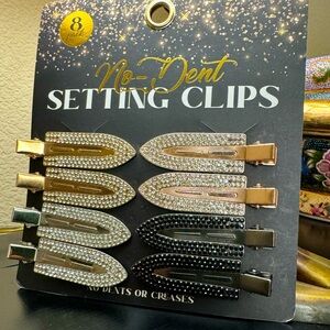 Rhinestone Setting Clips - No-Dent - 8 Pack
